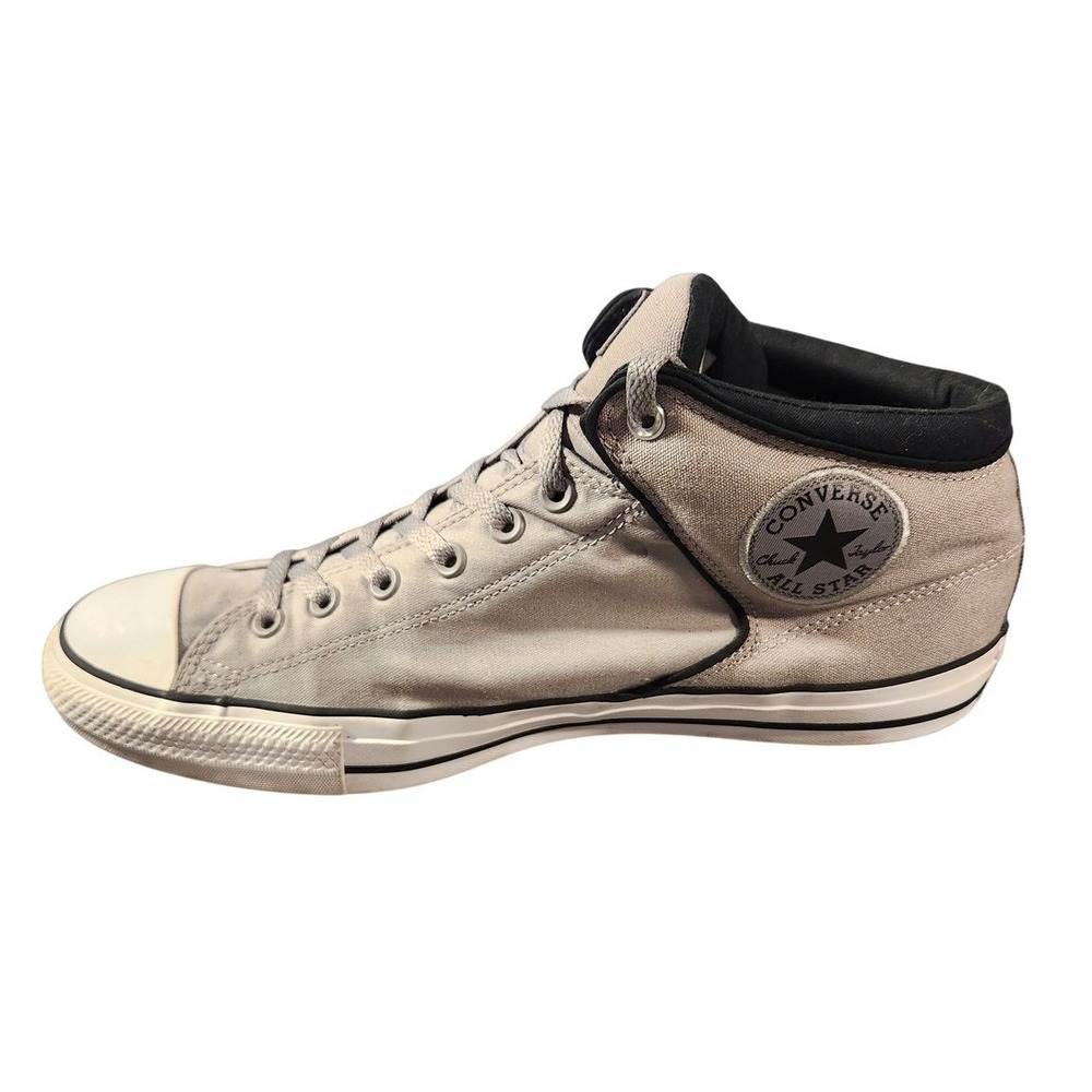 Converse All Star High Street Shoes Mens Size 13 Gray Canvas Mid Top Sneakers